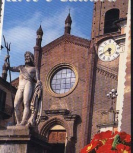 MONCALIERI Duomo e statua Nettuno