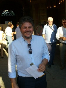 L'assessore all'urbanistica e ai lavori pubblici Massimo Ceppi