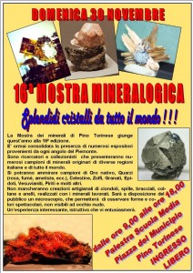 mostra mineralogica