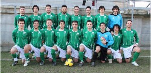 Una formazione del Cambiano, capolista in Seconda