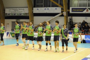 Il sestetto Nuncas in campo (foto di Matteo Maso)