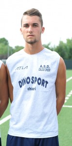 Cimmarusti, autore di una doppietta (Foto Massimo Matta)