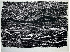 In viaggio tra luci e ombre disegno