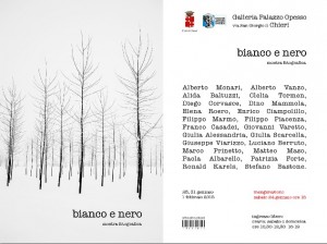 mostra bianco e nero logo