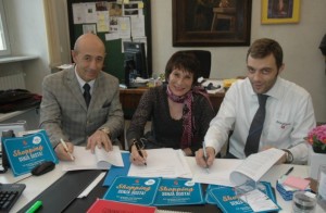 La firma della Scimone. Zopegni e Ardizio firmano la convenzione