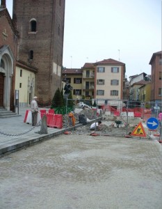 piazza duomo lavori in corso
