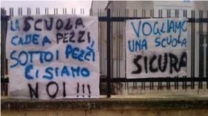 scuola che crolla