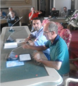 I sindaci di Moncalieri e Chieri al tavolo di presidenza