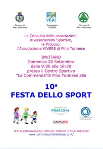festa sport pino