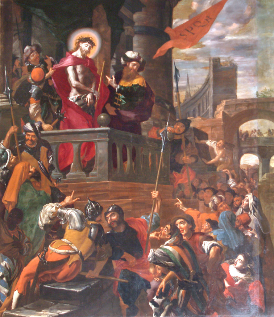 CARAVOGLIA BARTOLOMEO. Ecce Homo (1676)