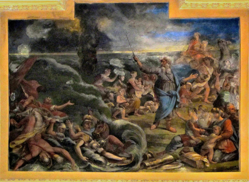 SACCHETTI Giovanni Francesco (?). Il passaggio del Mar Rosso (1668-1680)