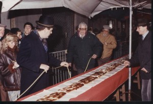 Focaccia da Guinness 1989 con Vezzoso