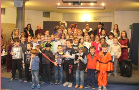 disegna il carnevale gruppo