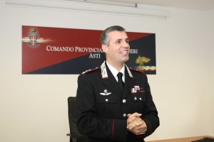 Il ten. col. Fabio Federici