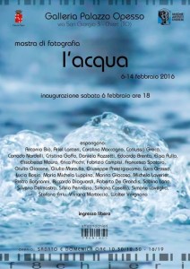 mostra l'ac qua