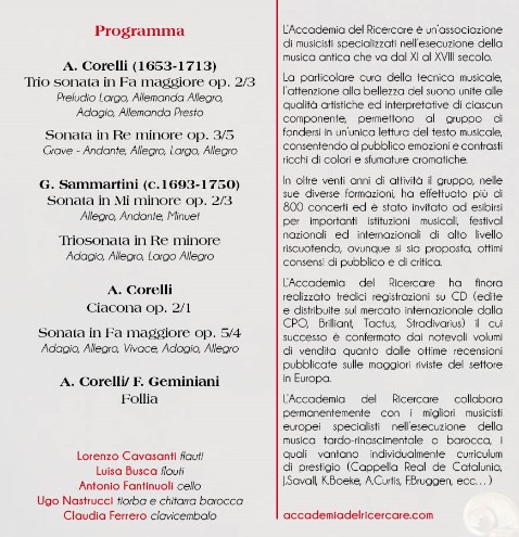 pino programma concerto