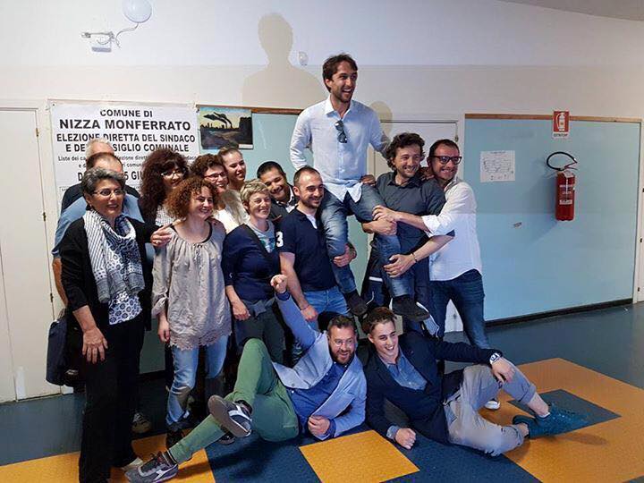 Il neo eletto sindaco di Nizza Monferrato Simone Nosenzo