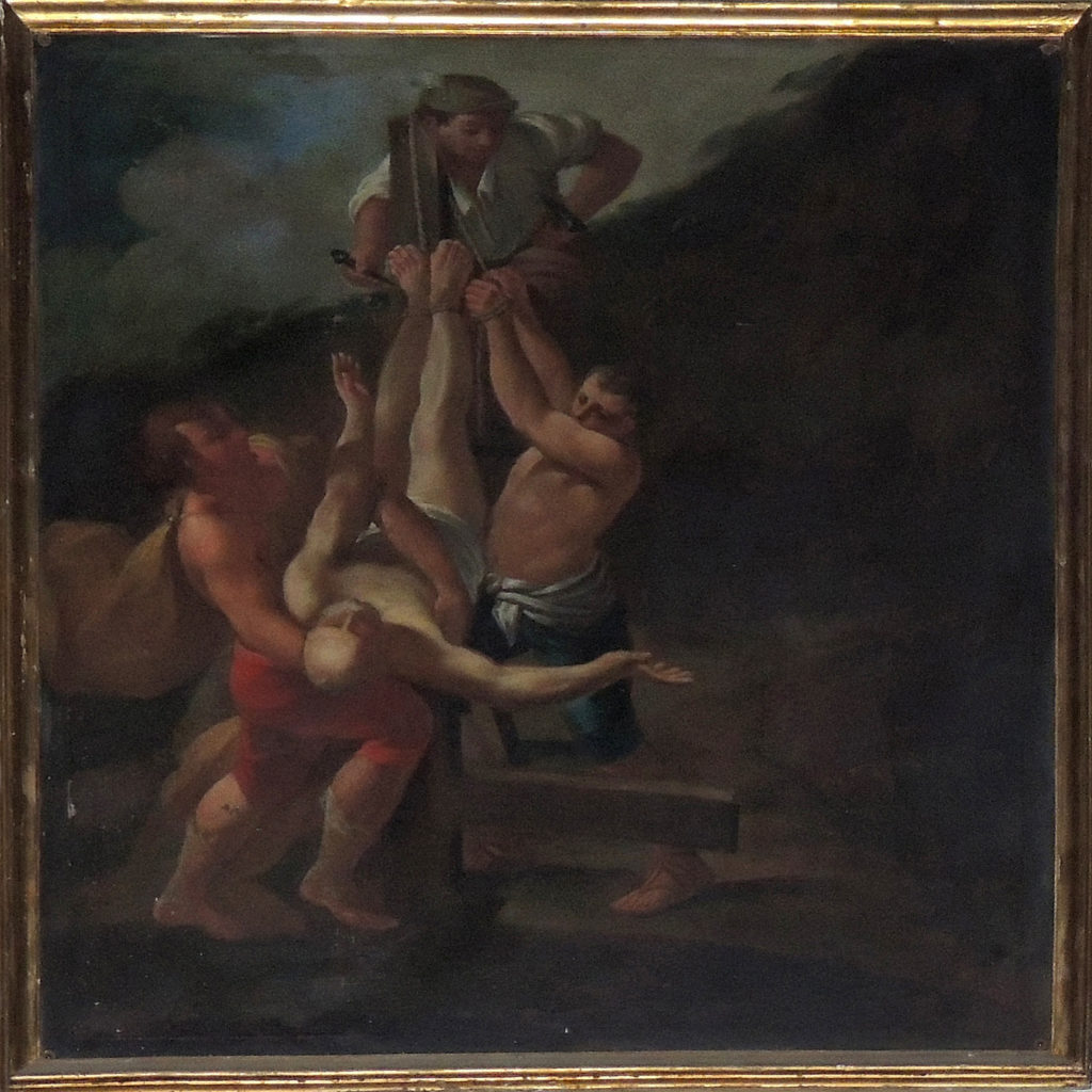 FRANCESCHINI Mattia. La Crocifissione dell’Apostolo Pietro. (1754 ca.)