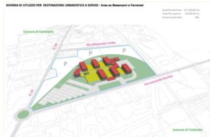 Il progetto per l'ospedale a Cambiano