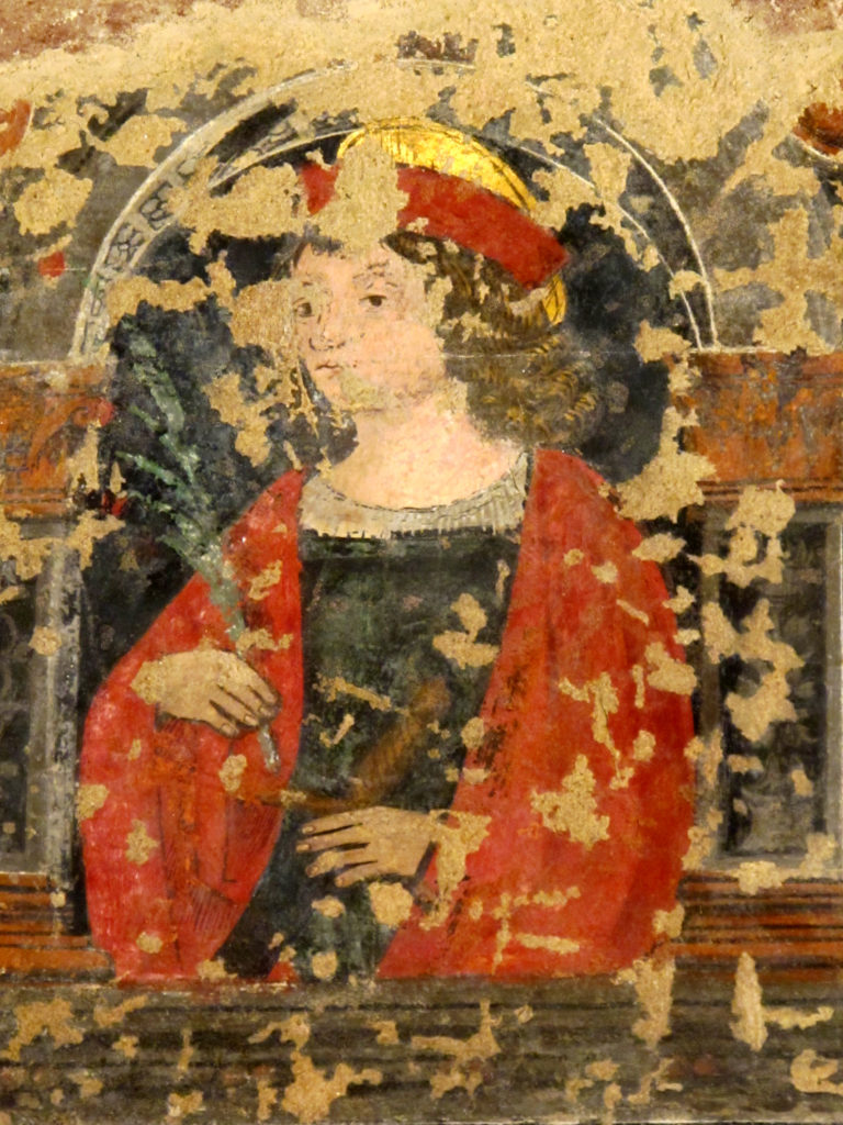 ANONIMO. Martirio di Sant’Agata (particolare)