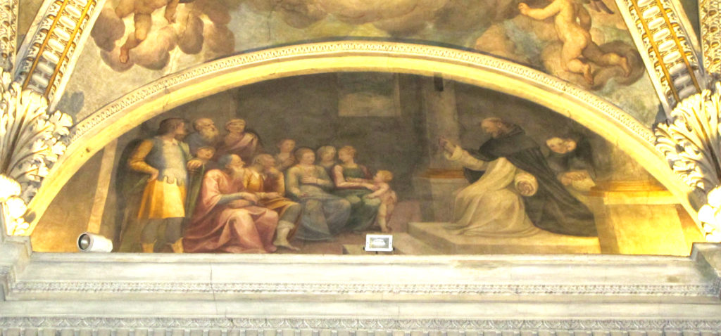 Guglielmo Caccia (Il Moncalvo). Predicazione di San Domenico (1615 ca.)