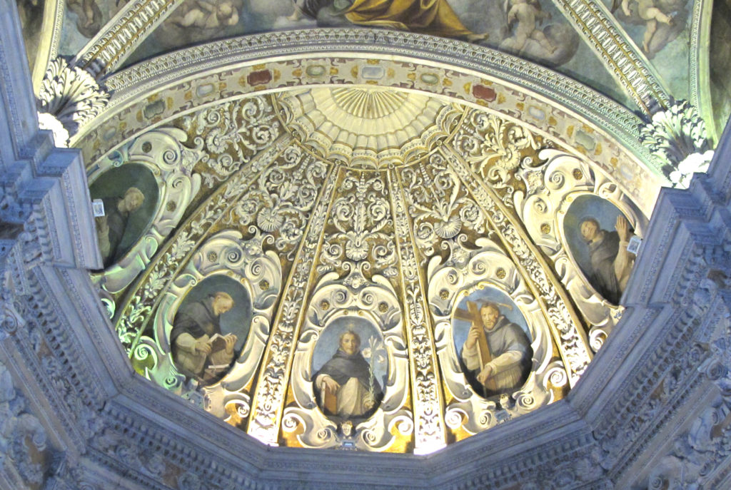Catino dell'abside. I massimi Santi domenicani