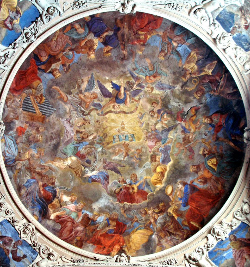 MAESTRI LUGANESI. Affreschi del catino (1660-1661)
