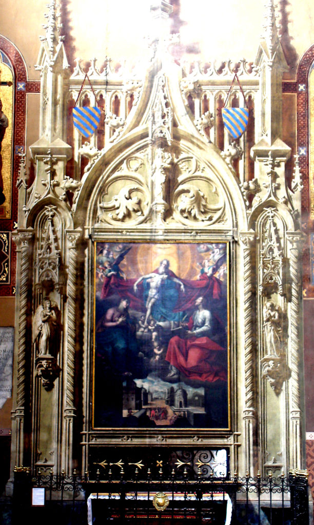 FERRERO Gabriele. Ancona neogotica (1877)