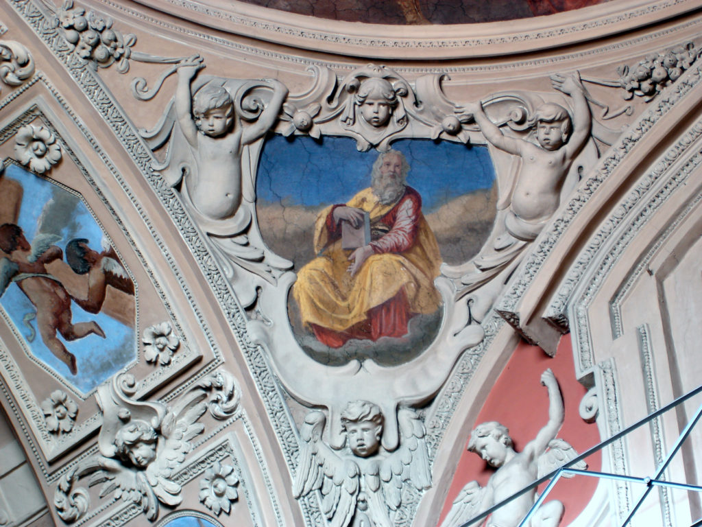 MAESTRI LUGANESI. stucchi dei pennacchi (1660-1661)
