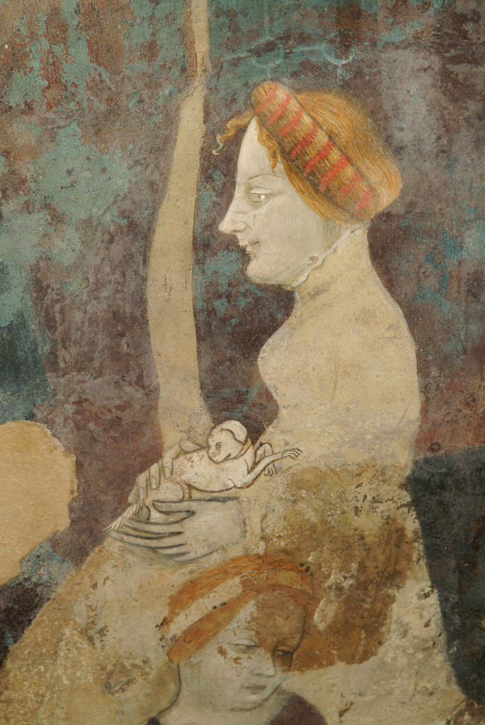 Autori ignoti, Scene della vita di Maria e di Gesù (inizio del sec. XV) - Dettaglio