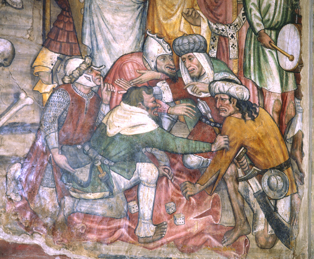 FANTINI Guglielmetto. Ciclo della Passione di Cristo (1432-1435) - Il soldato ladro