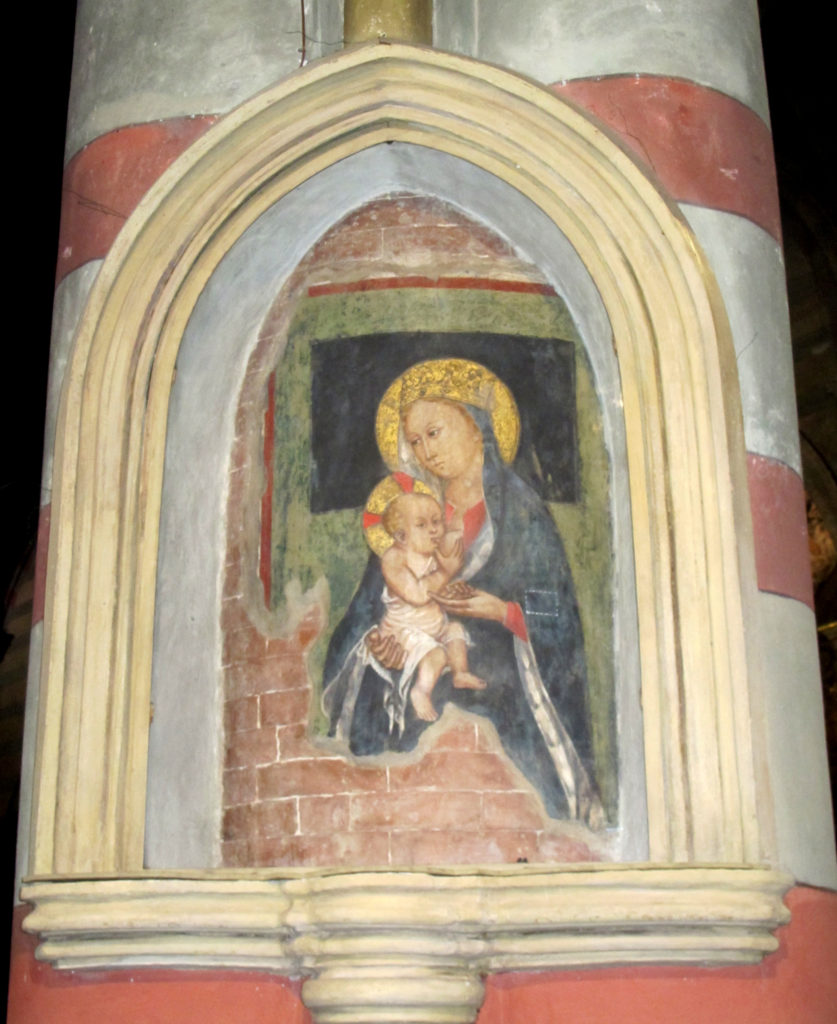 Autore ignoto, Madonna del latte, (1350 ca.)