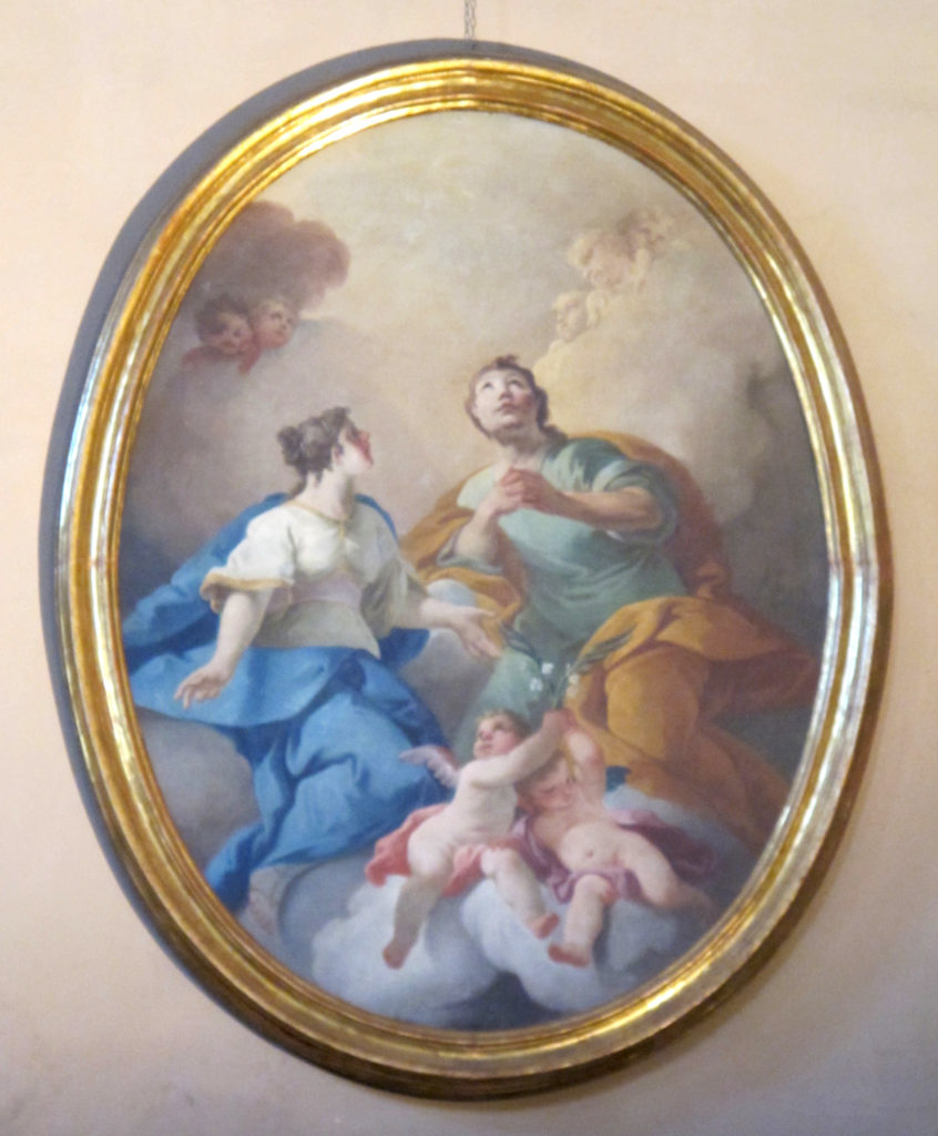 FRANCESCHINI Mattia. La Gloria dei Santi Giuliano e Basilissa (1747 ca.)