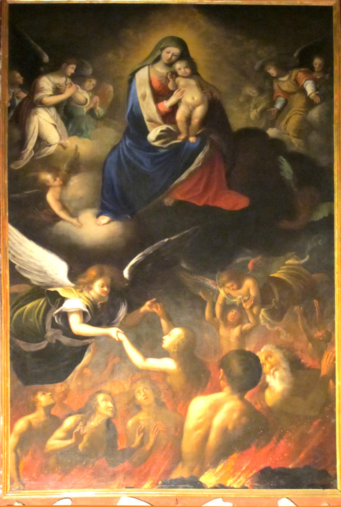 NUVOLONE Carlo Francesco e Giuseppe (attrib.), La Beata Vergine del Suffragio (1652)