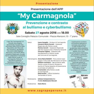 carmagnola bullismo logo