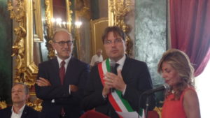 Il Prefetto Formicola e il Sindaco Brignolo