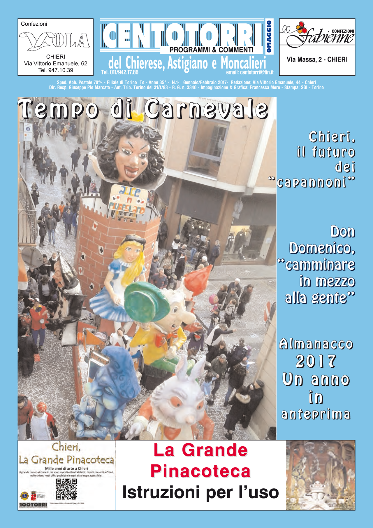 Gennaio-Febbraio 2017