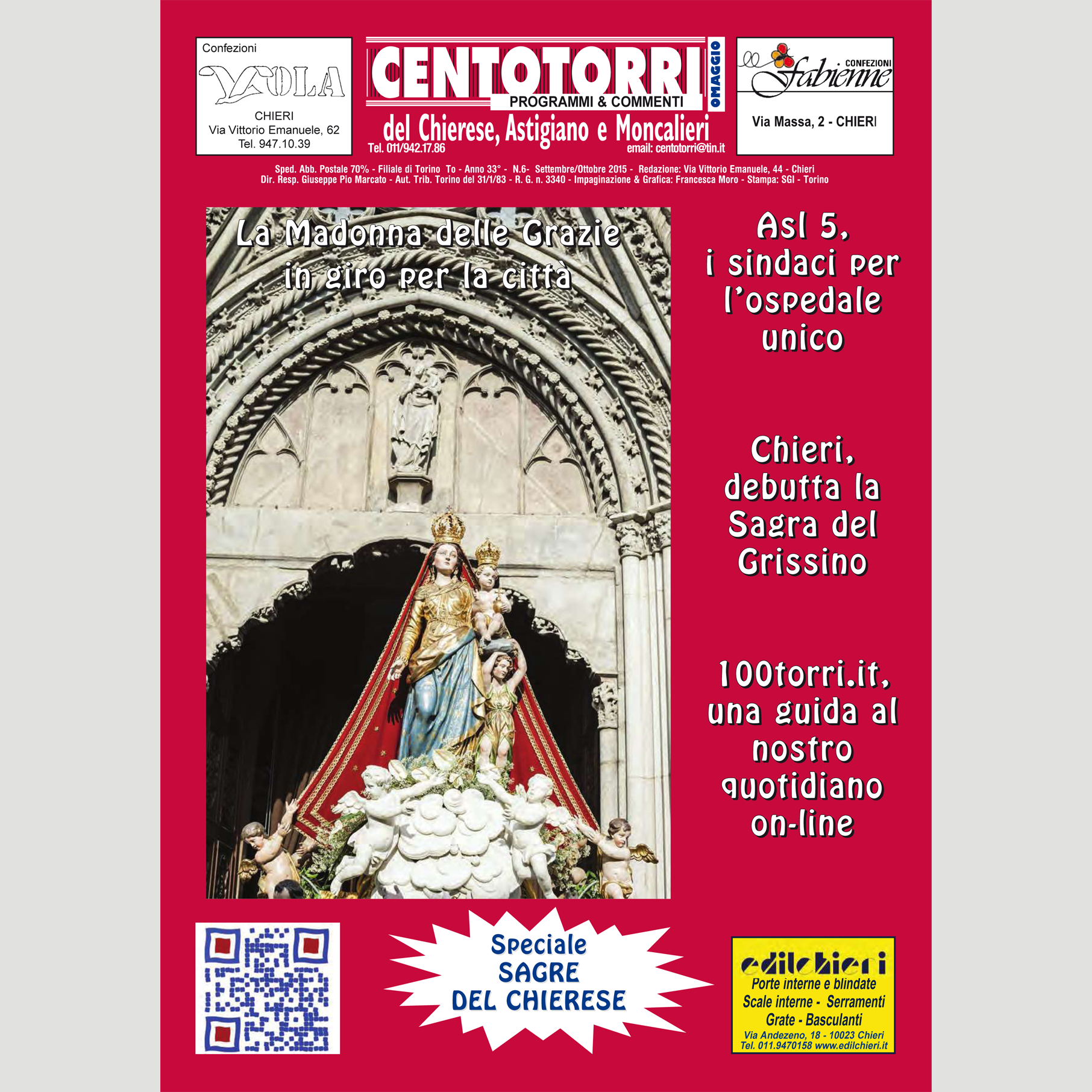 Settembre - Ottobre 2015