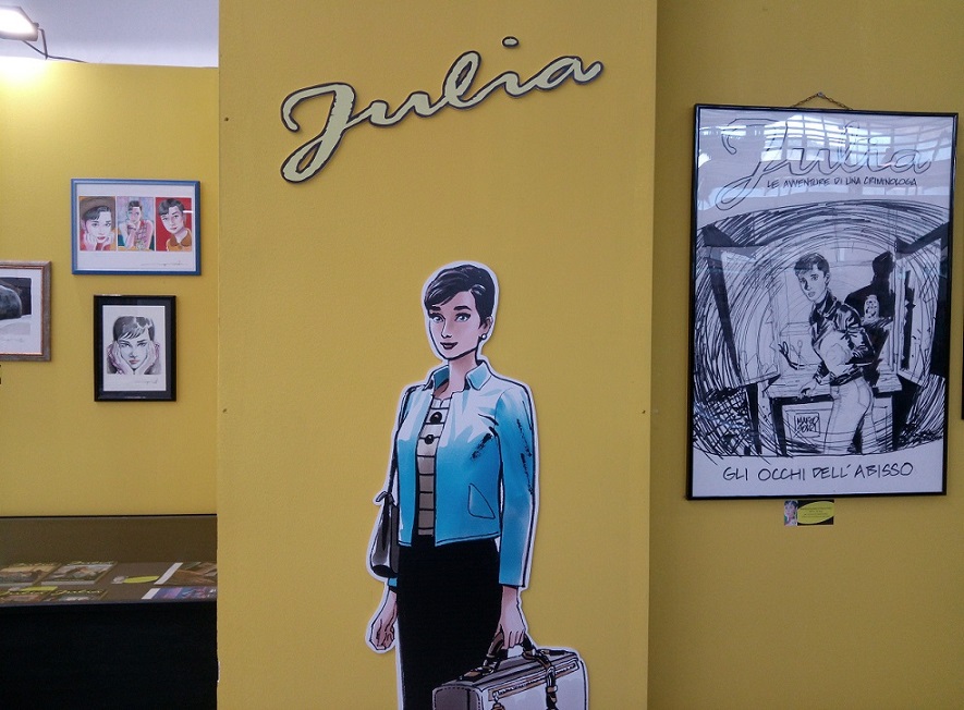 Julia a Lucca Collezionando 2018