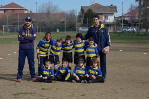 Gli under 8 del Rugby San Mauro