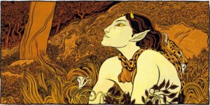 Eustis da Il dio vagabondo di Fabrizio Dori