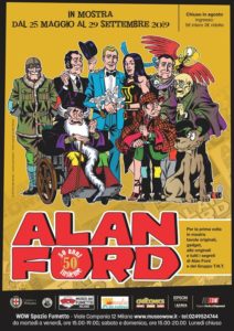 50 anni insieme Alan Ford al Museo del Fumetto