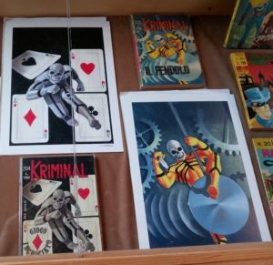 illustrazioni e cover Cortez per Kriminal