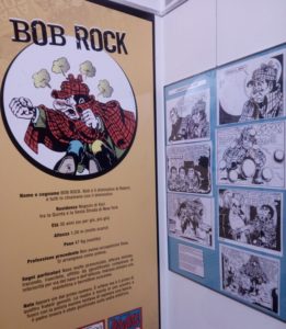 Bob Rock al Museo del Fumetto