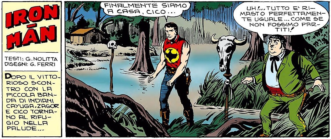 Iron-Man striscia iniziale