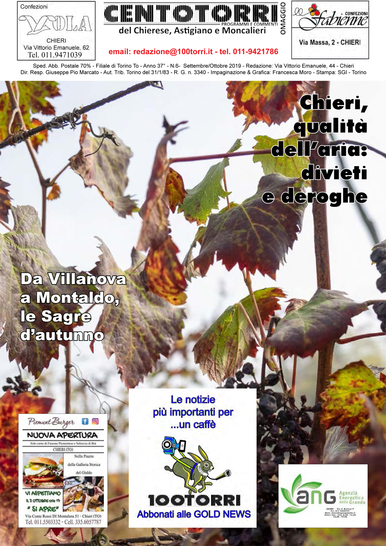 Settembre/Ottobre 2019