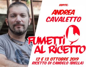Andrea Cavaletto a Fumetti al Ricetto