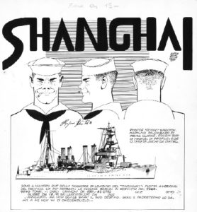 tavola originale di Attilio Micheluzzi