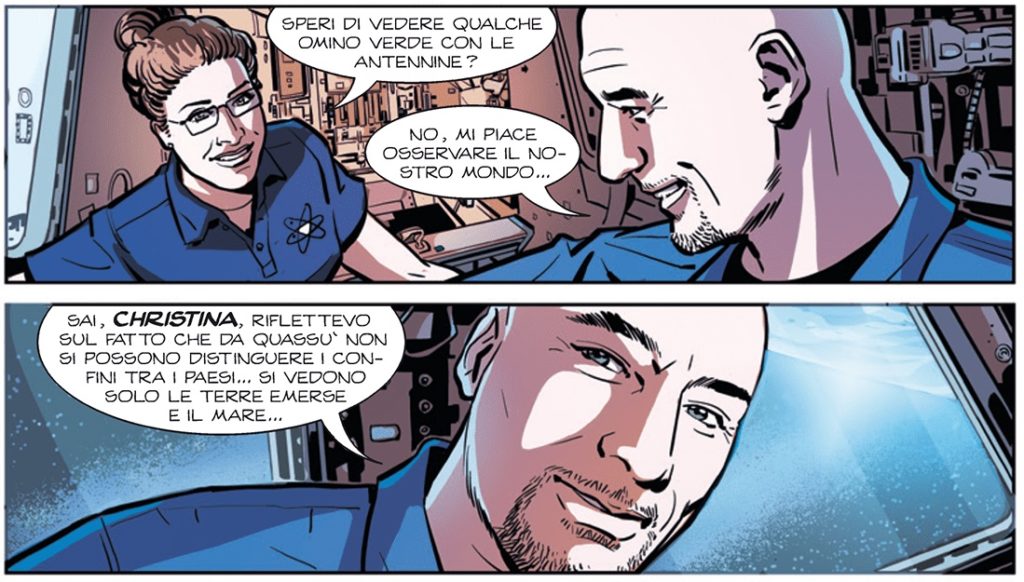 sulla Stazione Spaziale