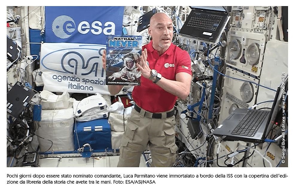 Nathan Never sulla ISS